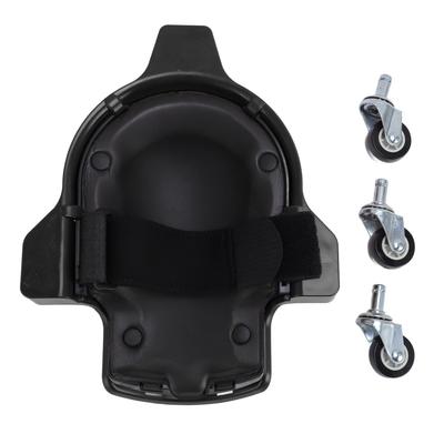 Rolling Knee Pad with 360 Degree Turn Casters Wheeled Knee Creeper for Floor Painting Car Repairing