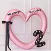 Hollow Out Love Heart Balloon Birthday Party Decoration Cute Love Ballons Baby Shower Wedding Party Gifts Party Balloon Ornament