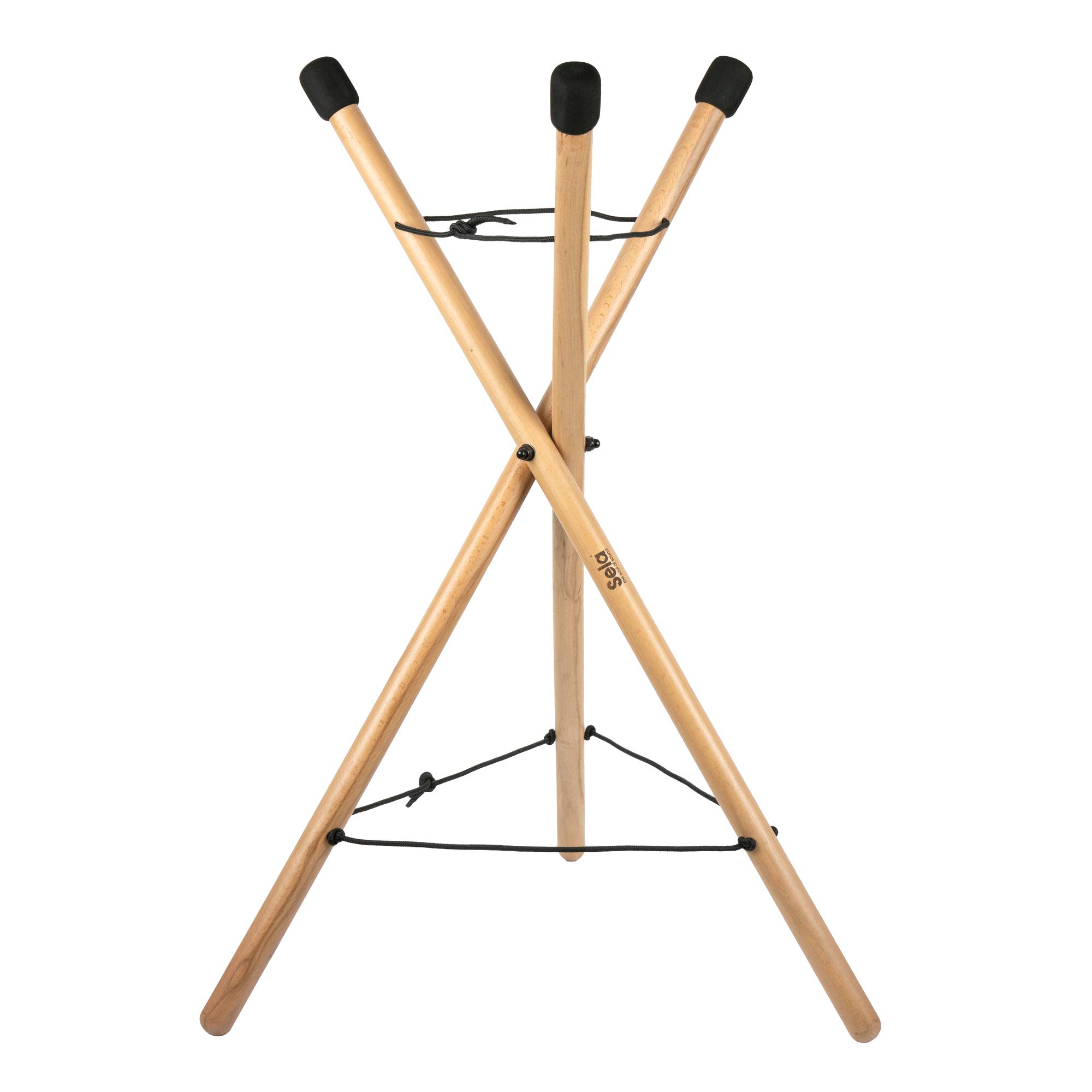

SELA Sela SE 198 Handpan Stand Folding Height Adjustable Beech Wood коричневый