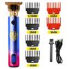 Hair Clipper Professional Cutter High Power Vintage T9 USB Hair Cutting Machine Trimmer for Men Cordless Beard Trimmer Barber