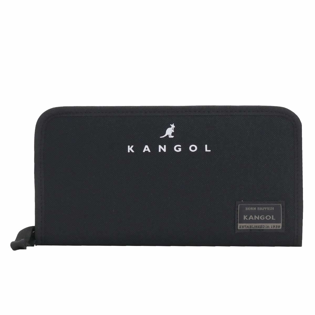 

KANGOL Long Wallet Round Zipper [Kangol] Men s Women s KGSA-WA00013 (Black)