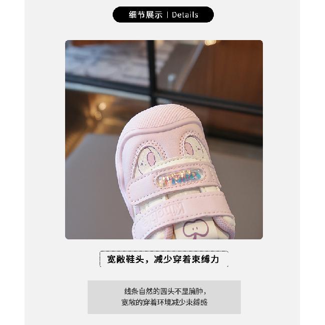 Girls' Single Shoes for Spring and Autumn, New Soft-Soled Non-Slip Toddler Shoes for Infants and Young Children0-1-3Casual shoes for 1-year-old boys