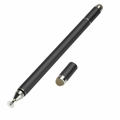 Universal Capacitive Touch Screen Pen Disc Stylus Drawing For iPad Tab Phone Fiber Tip Active Smart Pencil White Pink Wholesale