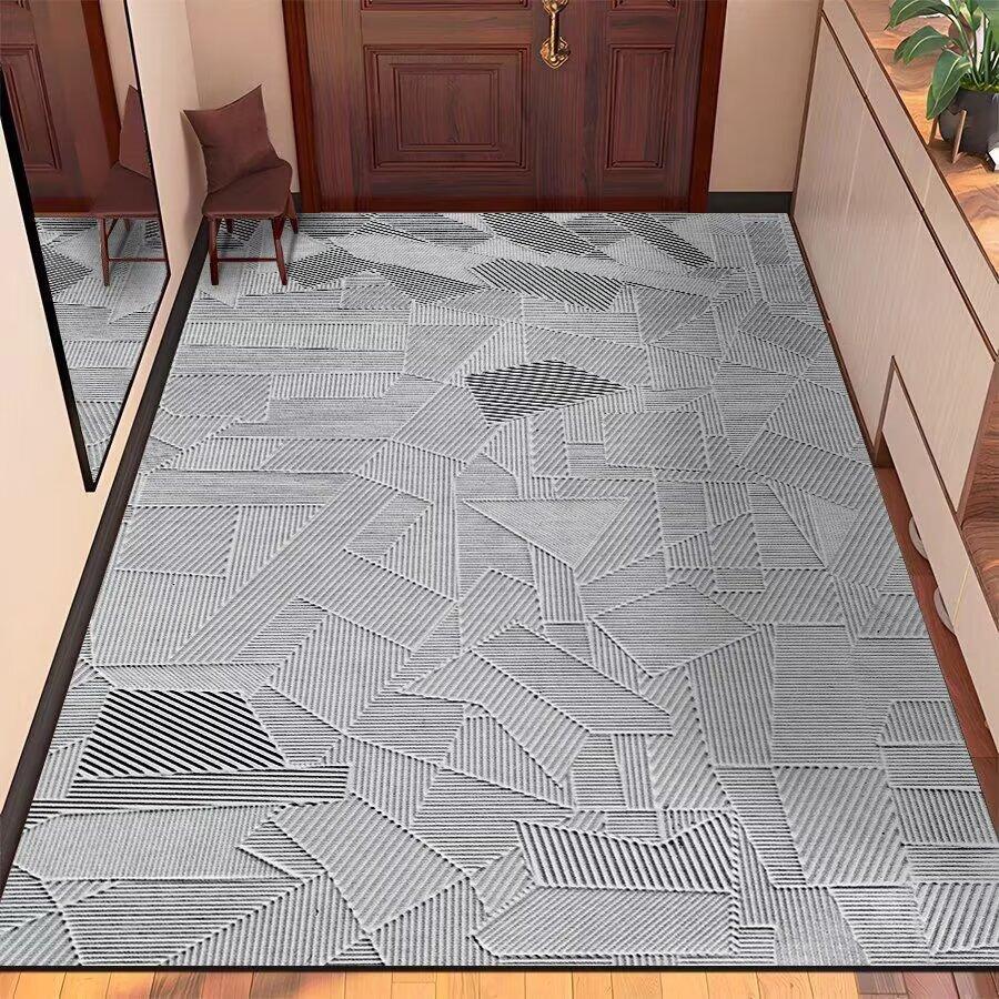 Household Entry Door Floor Mat Can Be Cut, Dirt-Resistant And Easy To Take Care Of, Entrance Door Floor Mat, Non-Slip Door Mat, Door Carpet