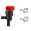 Lawn Mower Fuels Valves 90 Degree Shut Fuels Line Easy Install Gas Fuels Switches For 494769 697944 698181 698180 692586