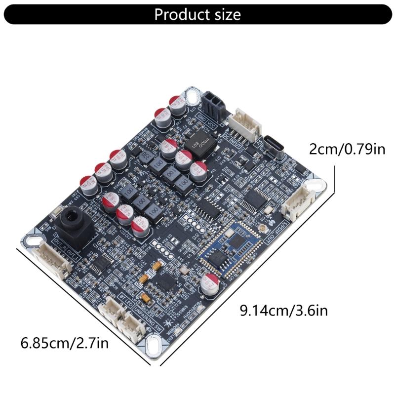 QCC5171 BLE5.3 Soundempfängerplatine mit LDAC-Unterstützung, koaxialen und 3,5-mm-Ausgängen sorgt für drahtlose Klangqualität
