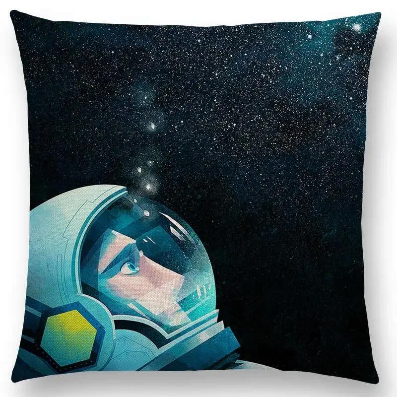 Neuer Eingang Bunt Traum Niedlich Cartoon Warm Erde Liebenswerte Tiere Leinen Kissenbezug Heimdekoration Auto Sofa Wurfkissenhülle