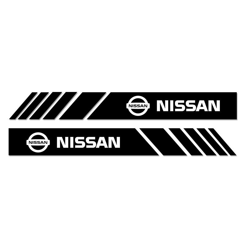 Car stripe stickers, waterproof vinyl stickers for car exterior, car accessories For Nissan X-trail Qashqai j Note Juke Sentra