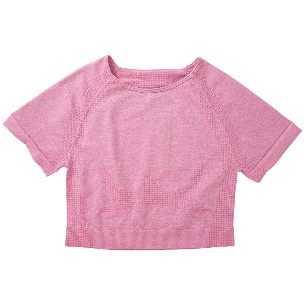 Nahtloser Yogaanzug für Damen: Langärmeliges Punkt-Top & Hochtaillierte Hüfthebende Hose