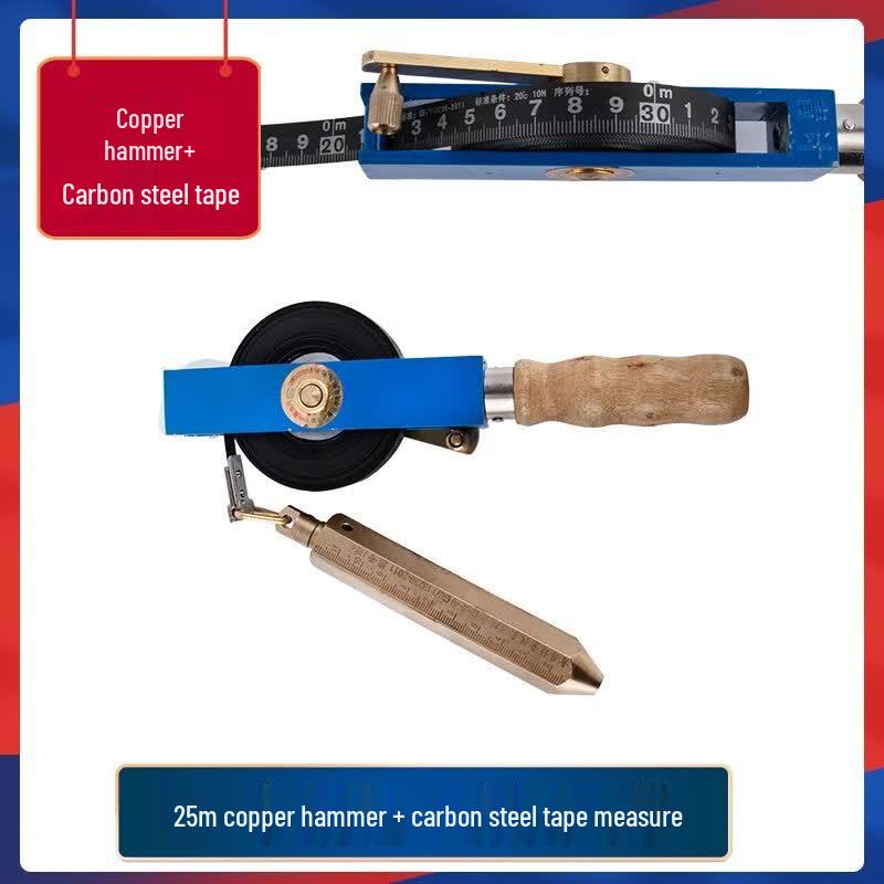 Wooden Handle Oil Gauging Tape