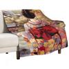 Kimono Japanese Throw Blanket Kid'S Bed Covers Picnic Decorative Sofa Blankets