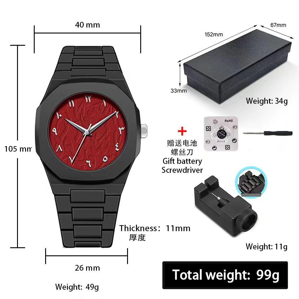 Watch Men'S Premium Waterproof Watch, Russia South East Asia Plastic Quartz Watch