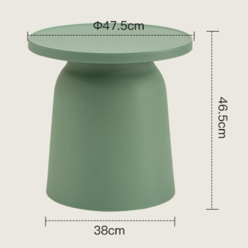 Modern Coffee Table Plastic Side Tables Minimalist Living Room Round Center Table Creative Luxury Tea Tables Home Furniture