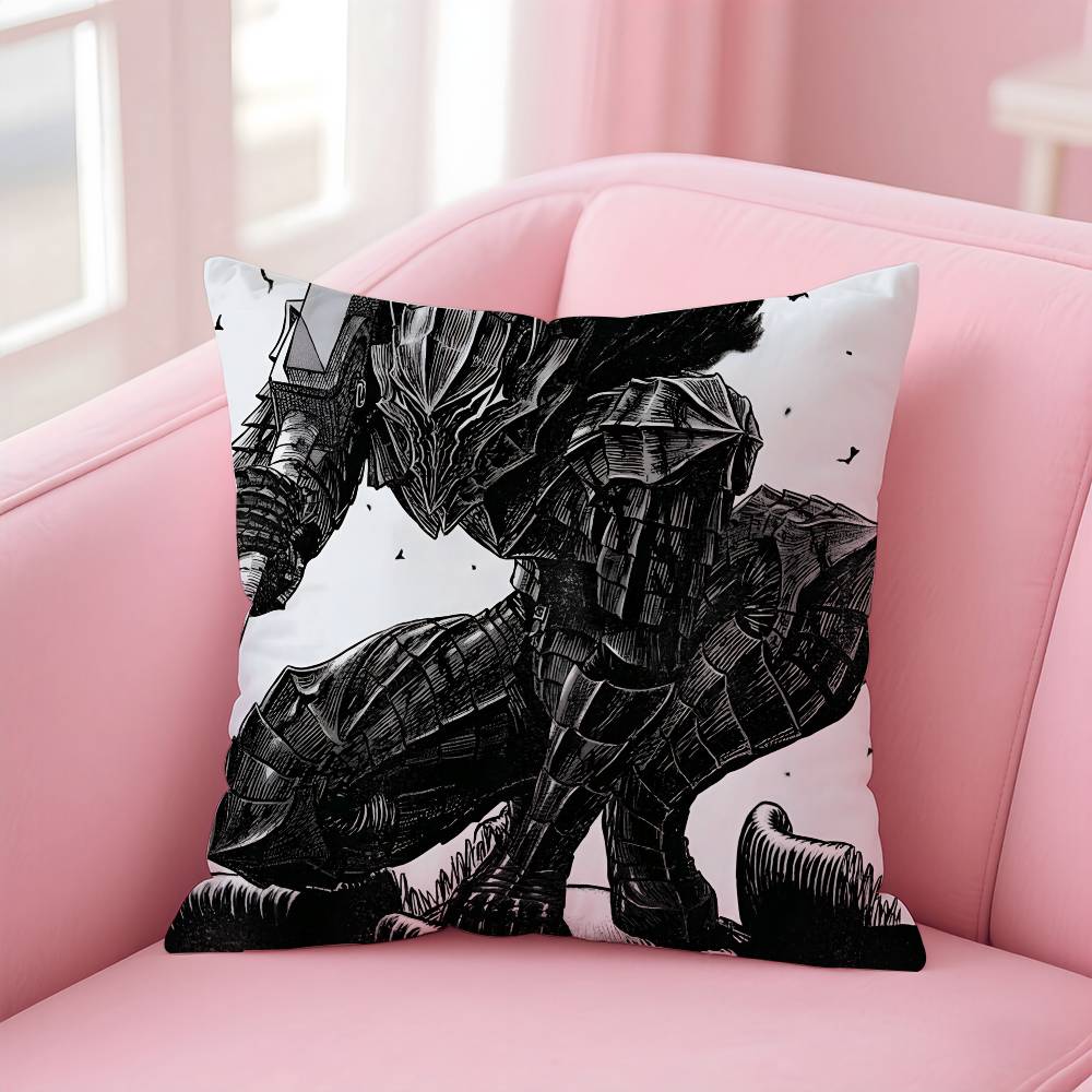Classic comics B-Berserk Pillow Case Pattern Printed Pillowcase for Living Room Sofa Cushion Cover & Bedroom Decor