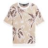 Mens Palm Knitted Short-Sleeved T-Shirt