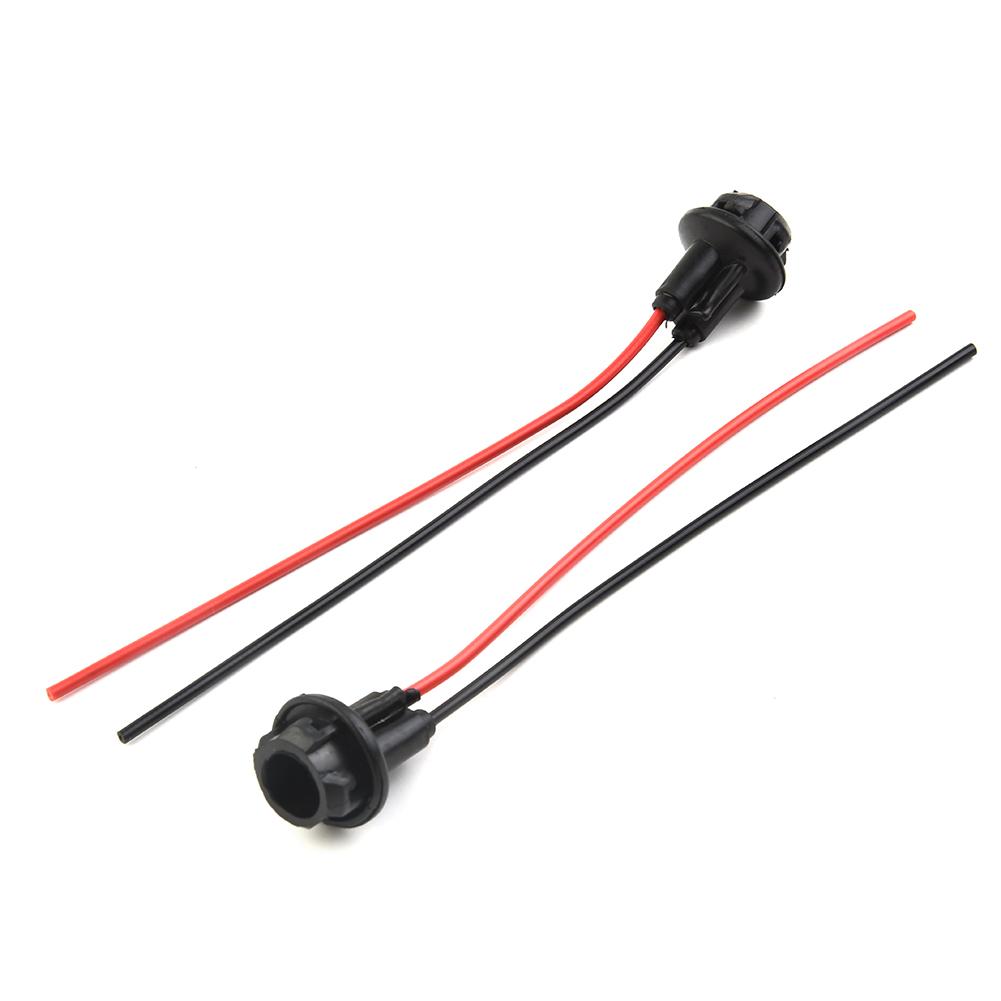 10X W5W-168/194 Car Socket Connector Extension LED Wedge Lamp Light Base R1