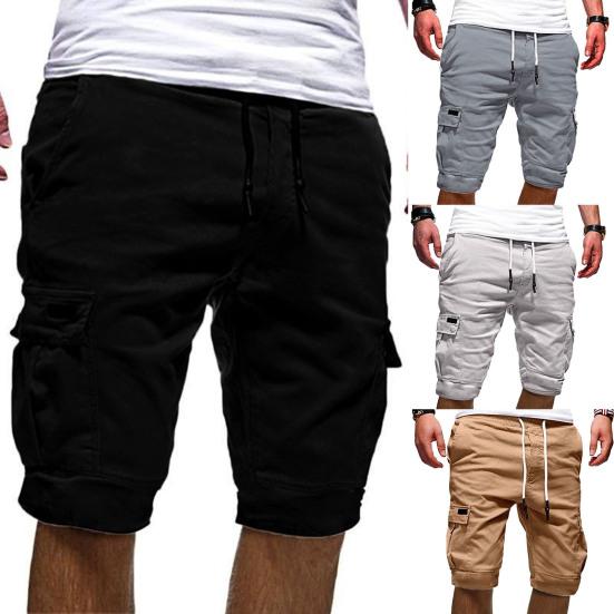 Buy Workwear Shorts Solid Color Multi 