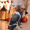 Dog Skeleton Halloween Costume Apparel Clothes Onesie for Festival Carnival