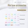 Set of 100 Colorful Mini Resin Bow Tie Nail Art Decorations