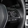 ABS Matte Carbon Faser Stil Rot Farbe Auto Zubehör Lenkrad Taste Abdeckung Trim Fit Für Toyota Avalon XX50