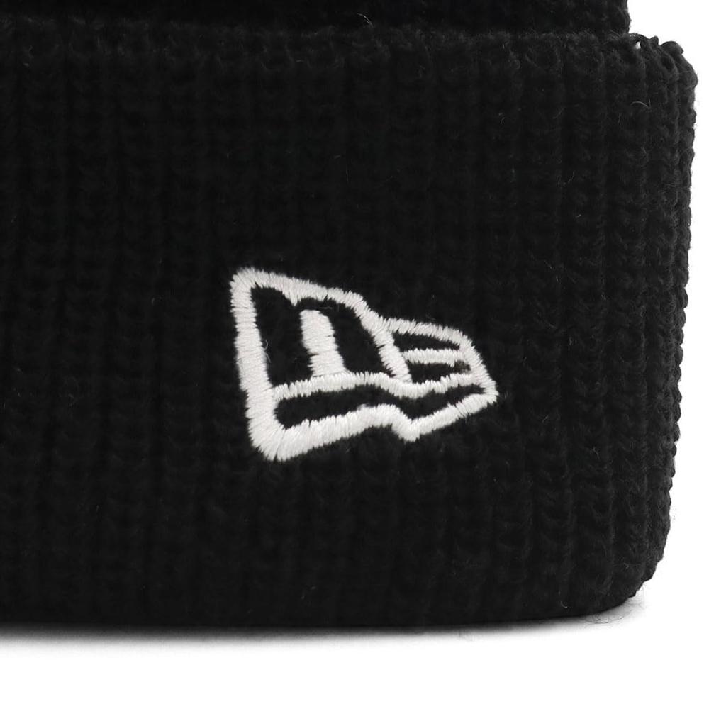 New Era Knit Sweater Kids Cuff Black Kids Soft Cuff Knit Blk