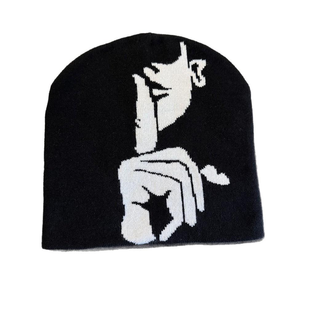 Knit Acrylic Trendy Hat Warmth Casual Look Autumn Winter Decoration Supplies