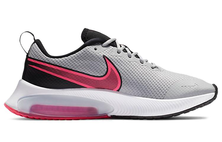 Nike Air Zoom Arcadia Synthetic Leather Abrasion Resistant Low Top Kids' Running Shoes Gray Pink CK0715-002