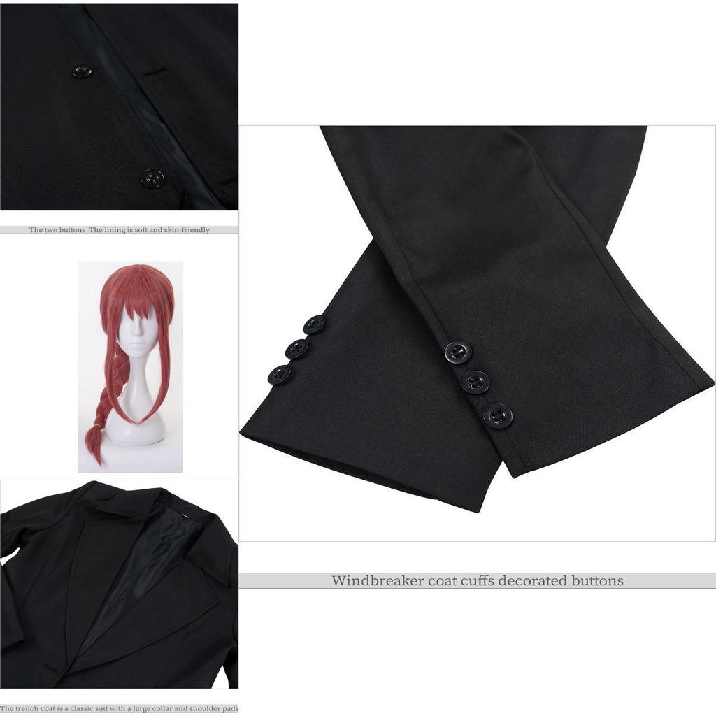 Stunning Chainsaw Man Makima Cosplay Costume For Halloween Parties And Events