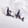 Marine Whale Dolphin Enamel Pin Funny Brooch Cartoons Badge For Bags Jeans Hoodies Denim Lapel Pin Jewelry Kids Best Gift