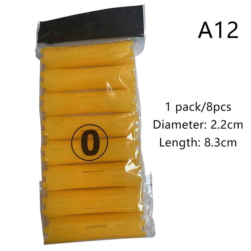 7/8/9/10 Stuks Hittevrije Krultang Geen Hitte Haarrollers Krulspeld Trek Kern Luie Krullen Flexi Staaf Golfvormers Haarstyling Tool