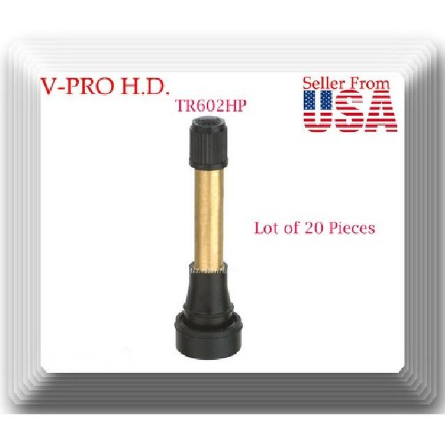 Lot of 20  TR602HP High Pressure Tire Wheel Valve Stem Rim Hole Dia. Inch 0.453
