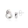 UNI.J [Cotidiano]Circle Silver Earring Ie401