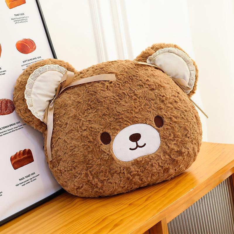 40Cm Animation Rilakkuma Hug Pillow Plush Plaything Room Sofa Decoration Lumbar Support Seat Cushion Sleep Companion Doll Christmas Present