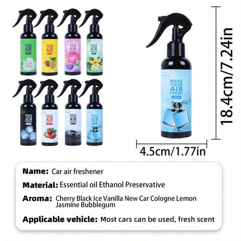 Car Air Freshener Bottle for Automotive Interiors
