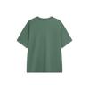 Li Ning China Color Series Solid Color Round Neck Casual Loose Pullover Short Sleeve T-Shirt Unisex T-Shirt Deep-Palace-Green AHST587-3