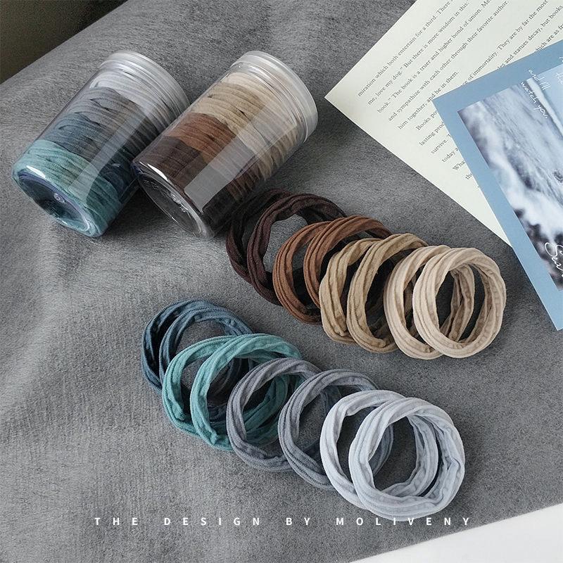 Highly Elastic Gentle on Hair Thickened Minimalist Durable Large Hair Tie