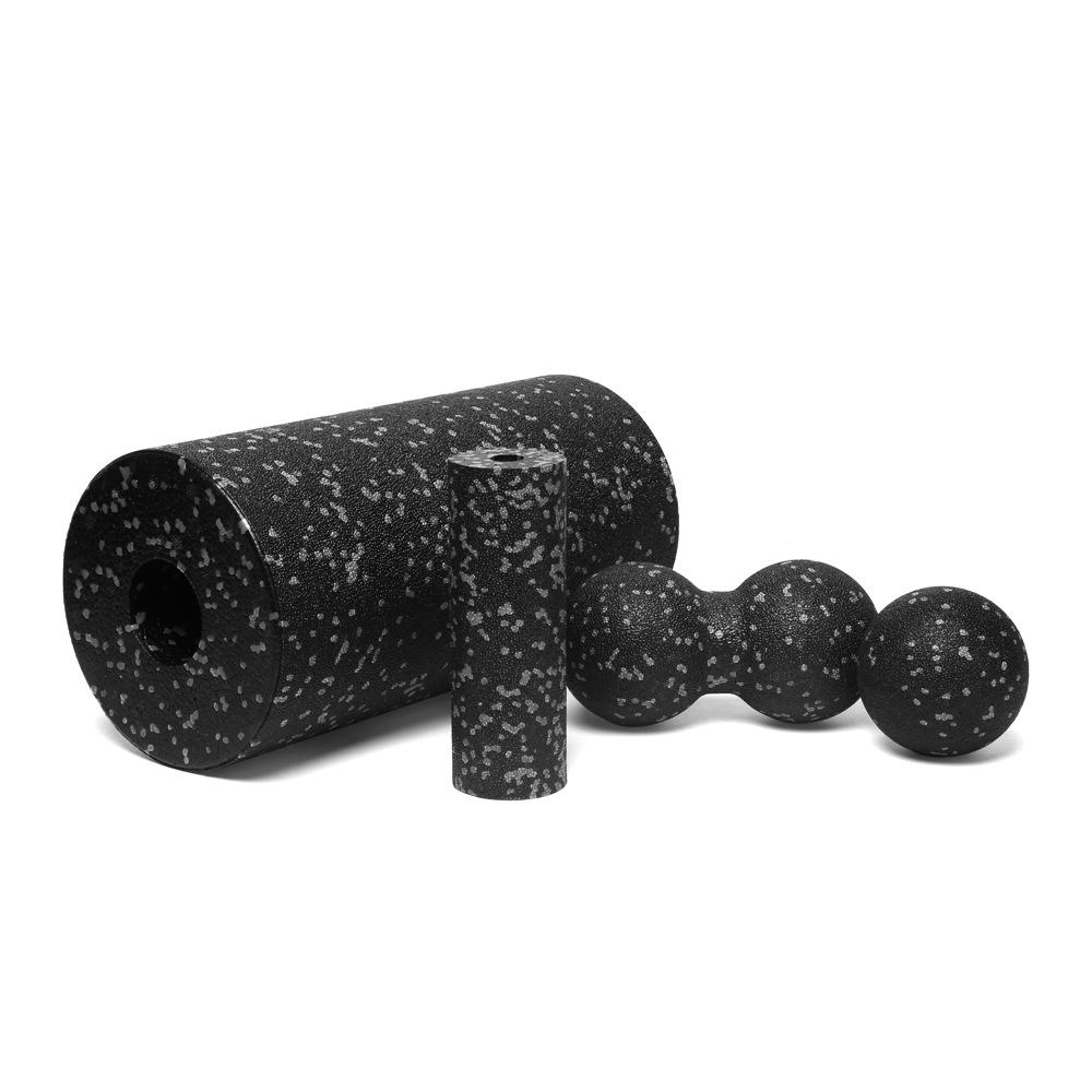 EPP Yoga Foam Roller Set with Peanut & Fascia Massage Balls for Muscle Relaxation