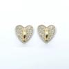 2Pcs Rhinestone Metal DIY Phone Case Accessories Adhesive Pendant Star Love Flower Base Pendant Universal Shining Hook