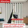 2pcs Modern 100% Blackout Curtain with Coated Lining, Solid Window Curains for Bedroom, Living Room, Dining Room, Home Decor