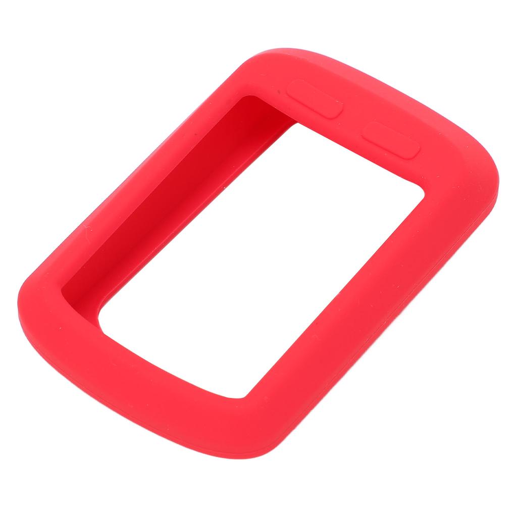 Fahrradcomputer Silikonhüllen Fahrradcomputer Schutzhüllen aus Silikon mit HD-Folie für Bryton420Rot