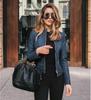 Autumn/Winter Women's Fashion PU Leather Suit Jacket