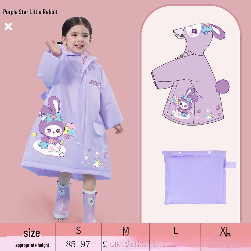 2025 Kids Raincoat: Waterproof Poncho for Boys & Girls In Preschool