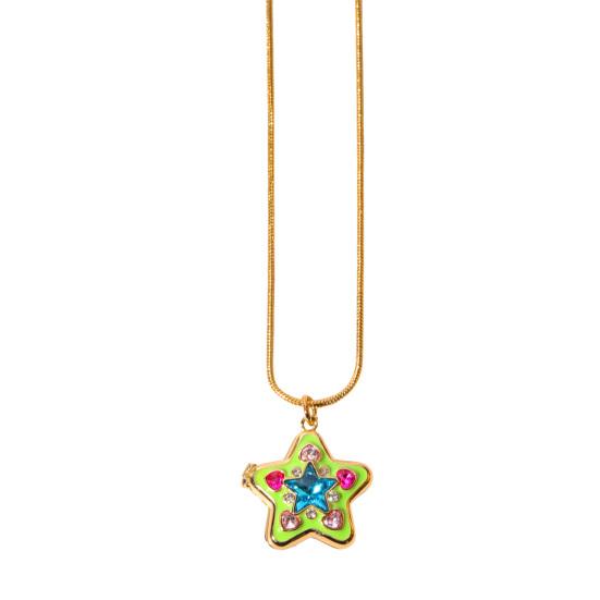Charming Exquisite Photo Frame Necklace Copper 1 Pc