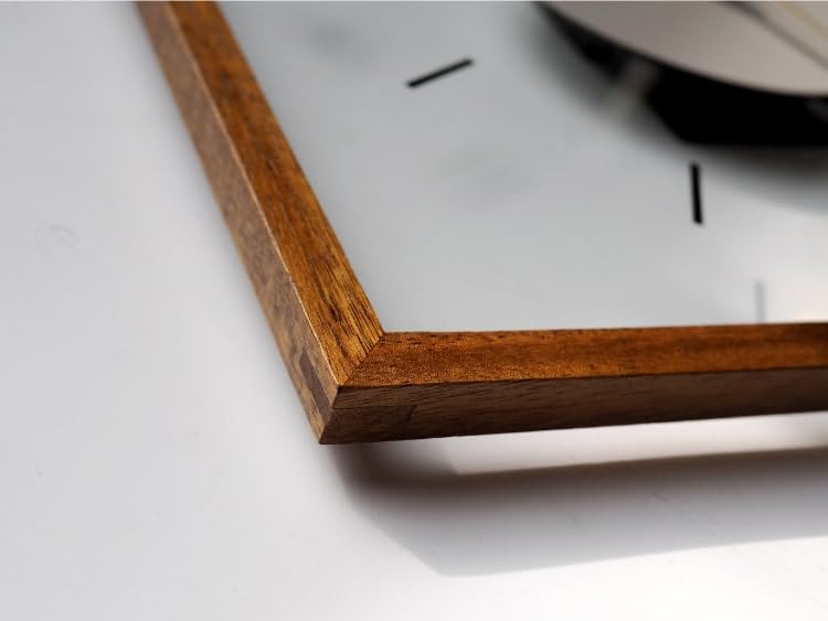 Interform Wall Clock CL-4424BN Laturi Brown Sweep Movement