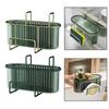 Sink Drain Dish Rack Storage Holder Over Organizer , Aureate dark green