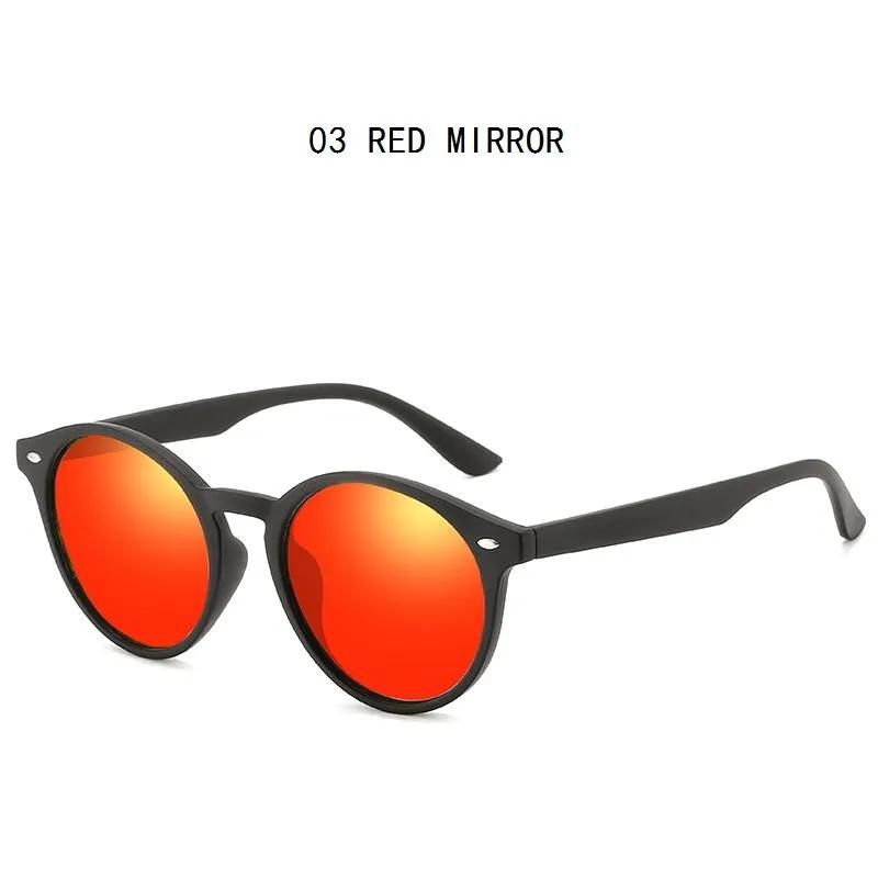 Classic Vintage Fashion round Polarized Sunglasses UV400 Protection Circle Oval Shape for Men Women Travel Driving Designer