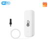 Tuya WiFi Temperature Humidity Sensor with Thermometer External Probe Smart Life APP Remote Monitor Support Alexa Google Home