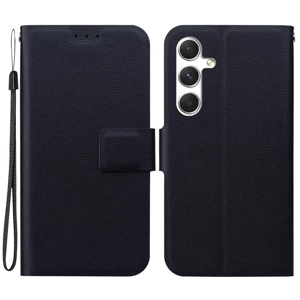 For Samsung Galaxy A16 5G/4G Case Ultra-Thin PU Leather+TPU Phone Cover with Card Slot