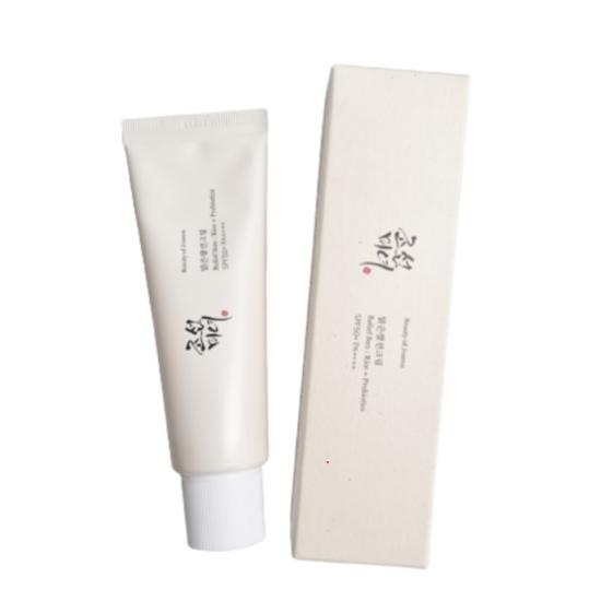 Joseon Beauty Ryżowy Krem Łagodzący Aqua 50ml – Lekki Krem na Co Dzień z Ekstraktem z Ryżu i Probiotykami SPF50+ PA++++