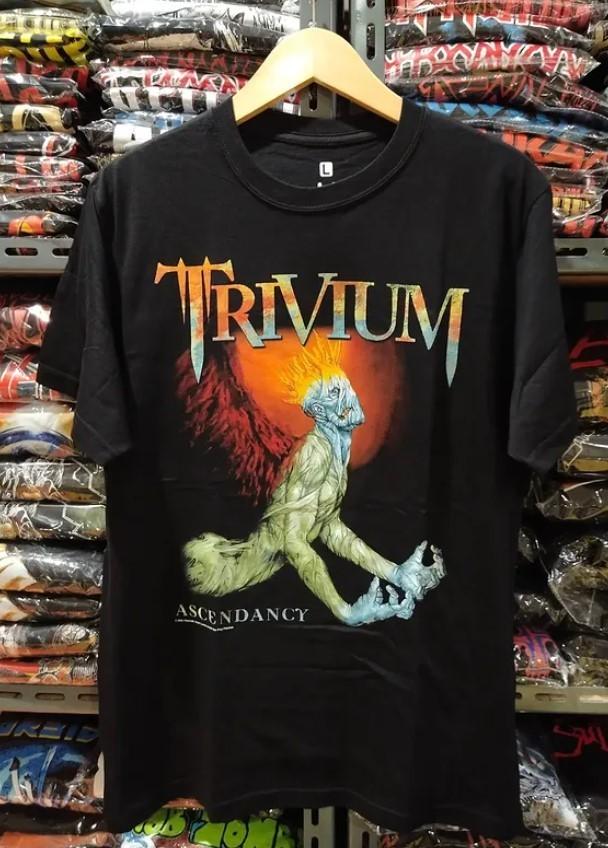 Vintage Trivium Ascendancy Shirt Metal Band Tour Tee Fan Gift Rock Music Shirt M
